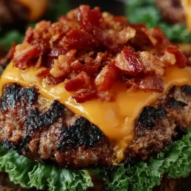 Delicious Crack Burgers recipe showcasing juicy beef patties and toppings