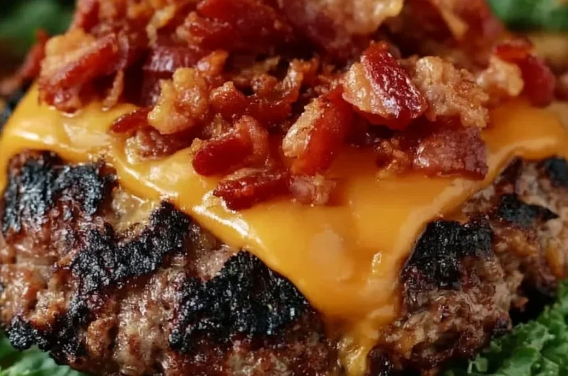 Delicious Crack Burgers recipe showcasing juicy beef patties and toppings