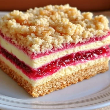 Delicious rhubarb cream cheese bars perfect for celebrations and gatherings.