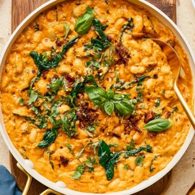 Delicious Marry Me White Beans served in a bowl for a perfect meal