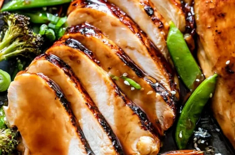 Delicious Sheet Pan Teriyaki Chicken with vibrant vegetables